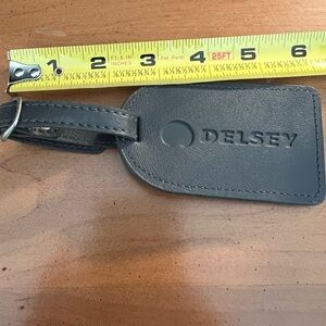Delsey Gray Luggage Tag